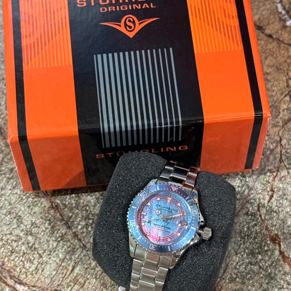Stuhrling Original Women's Professional Dive Watch QUARTZ Movement
